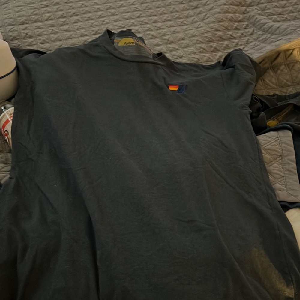Charcoal Aviator Nation Tee